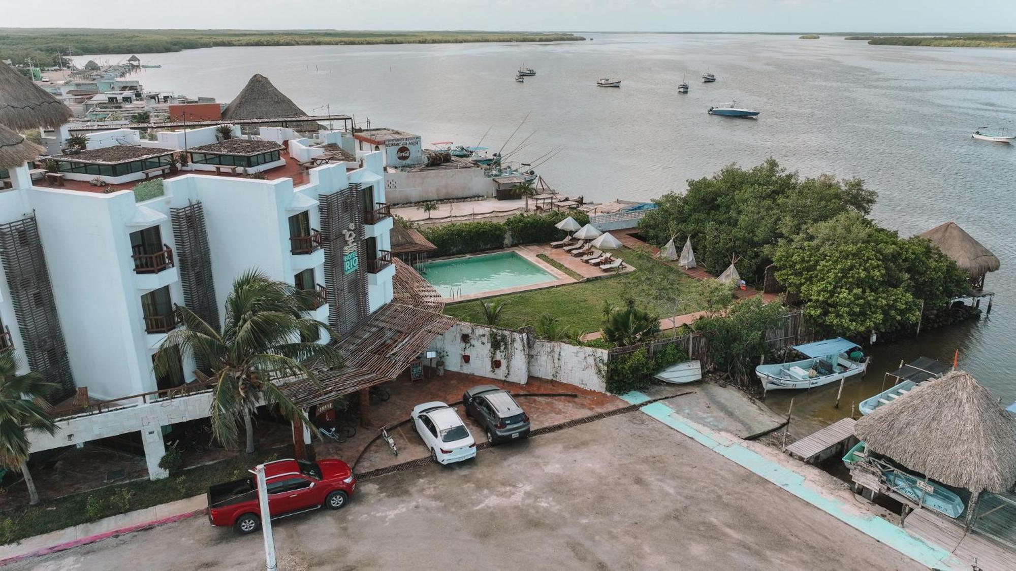 Hotel Río Lagartos 外观 照片